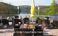 Terrasse Welcome Hotel Meschede